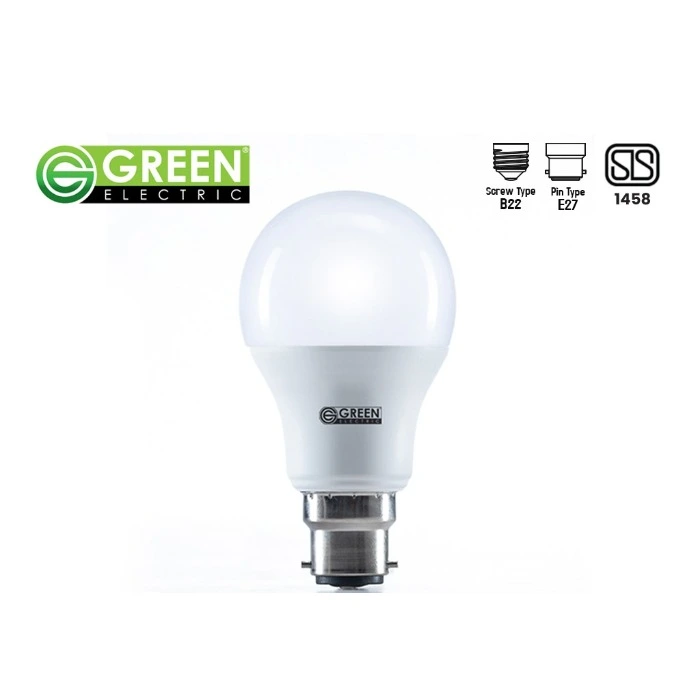 Green Smart Led Bulb Cool White Screw Type